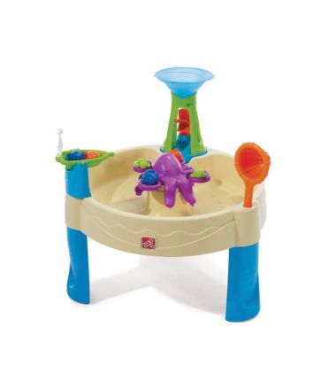 Stolik do zabawy dla dzieci z wodą, piaskiem i młynkiem wodnym STEP2