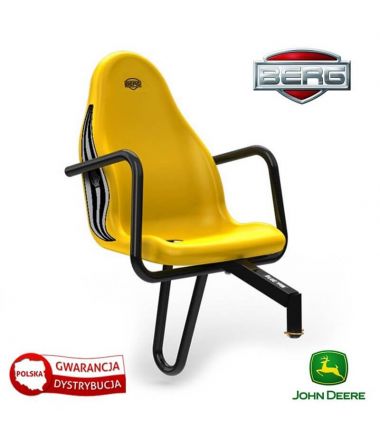 Fotel pasażera John Deere Żółty do 30 kg BERG