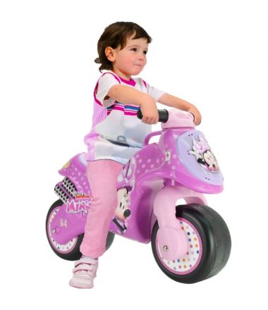 Jeździk dla dziecka Motor Rowerek Biegowy Myszka Minnie INJUSA