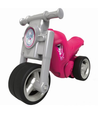 Różowy Motorek Biegowy Jeździk Dla Dziewczynki BIG 