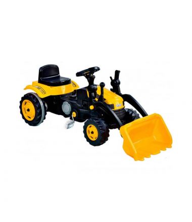 Traktor Na Pedały dla dziecka z łyżka Farmer MaxTrac Classic WOOPIE