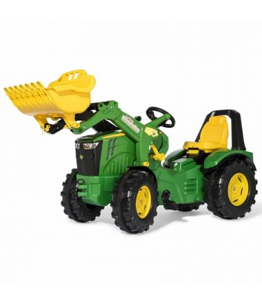 Traktor na Pedały dla dzieci z łyżką John Deere Rolly Toys
