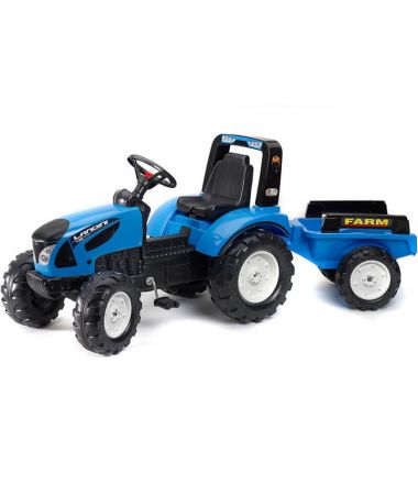 traktorek na pedały firmy FALK w kolorze niebieskim
