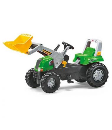 Traktor na pedały z łyżką regulowane siedzenie - Rolly Toys rollyJunior