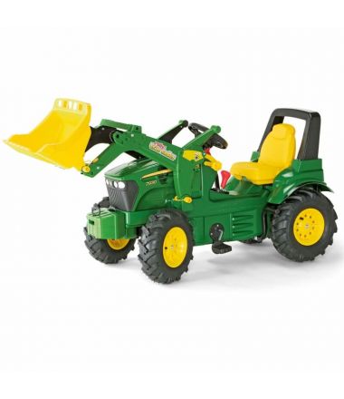 Zielony Traktor na pedały Rolly Toys John Deere dla dzieci