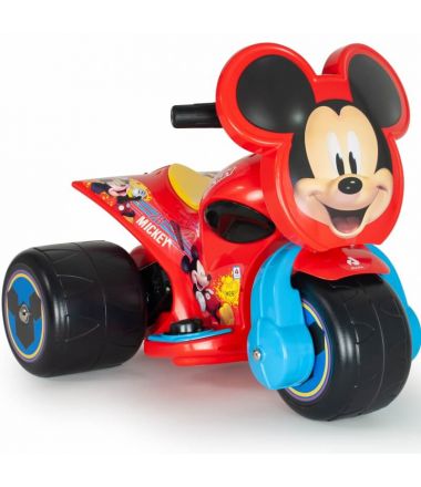 Jeździk dla dzieci trzykołowiec Myszki Miki Samurai 6V marki INJUSA 