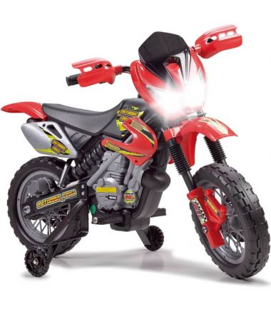 Motocykl Cross na akumulator 6V dla Dzieci Feber 