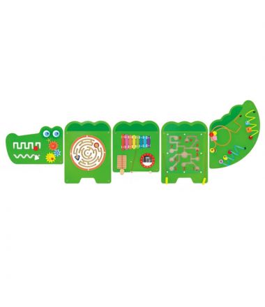 Tablica sensoryczna dla dzieci krokodyl marki Viga