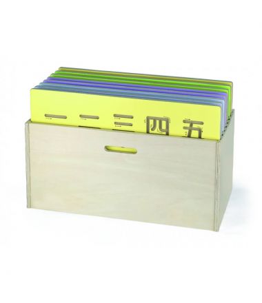 Drewniane pudełko na tablice do pisania dla dzieci Viga Toys