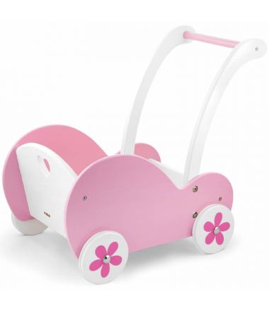 Drewniany wózek dla lalek marki Viga