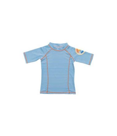 DUCKSDAY koszulka dziecięca unisex UV50 TRUE BLUE