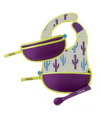 Śliniak dla niemowlaka w saszetce, Cactus Capers