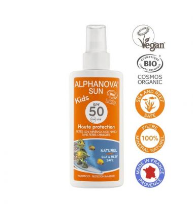 Alphanova Bebe Bio Spray przeciwsłoneczny SPF 50+ 