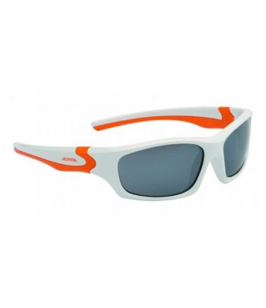 Alpina okulary flexxy Teen white-orange-black