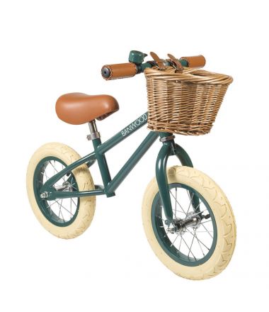 Banwood FIRST GO! rowerek biegowy green - koszyczek 
