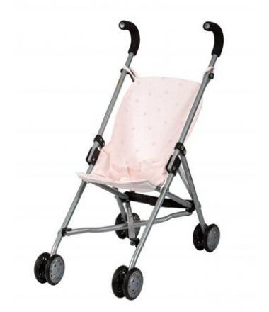 wózek dla lalek spacerówka różowa