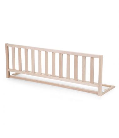 Drewniana barierka zabezpieczająca do łóżeczka z materacem Childhome