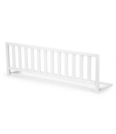 Childhome Drewniana barierka do łóżka 120 cm White 