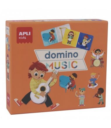 Gra Domino Expressions Apli Kids - Muzyka