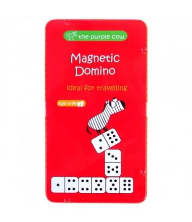 Podróżna gra magnetyczna dla dzieci marki The Purple Cow - Domino