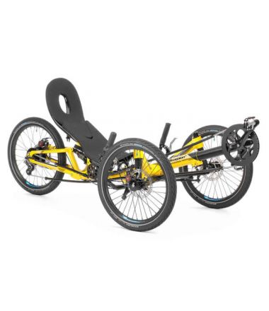 Składany rower poziomy Scorpion FS 20 z pełnym zawieszeniem trójkołowy 20"/20" (SFS)