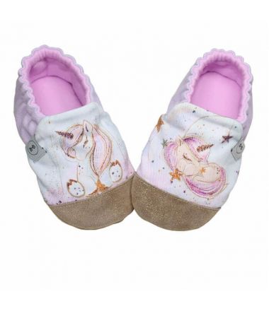 Baby Bisous Slippers Sweet Unicorn