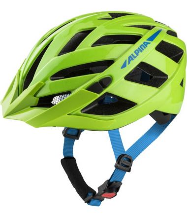 Kask rowerowy PANOMA 2.0 Green Blue Gloss