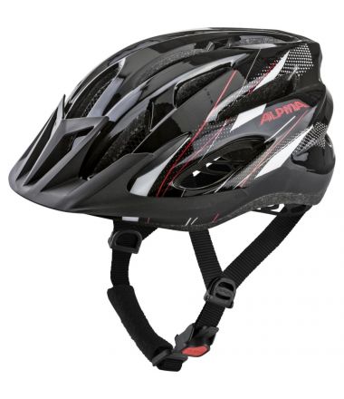 Kask rowerowy Alpina MTB17 Black White Red