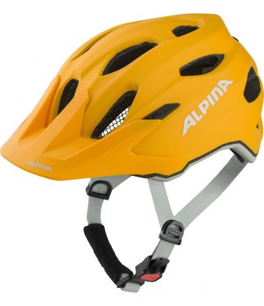 Kask rowerowy dziecięcy Alpina CARAPAX  JR BURNED-YELLOW MATT 51-56 new 2023