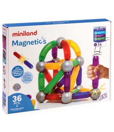 klocki magnetyczne dla dzieci miniland