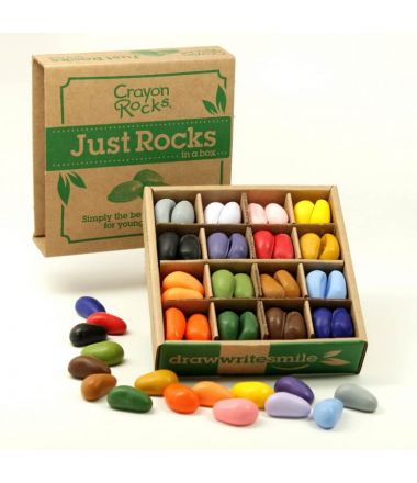 Kredki Crayon Rocks w pudełku 64 sztuki 16 kolorów 