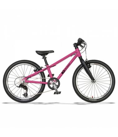 Lekki rower dziecięcy KUbikes 20 S MTB różowy lasur