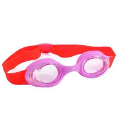 Okulary pływackie dla dzieci guppy różowe 2-6 lat