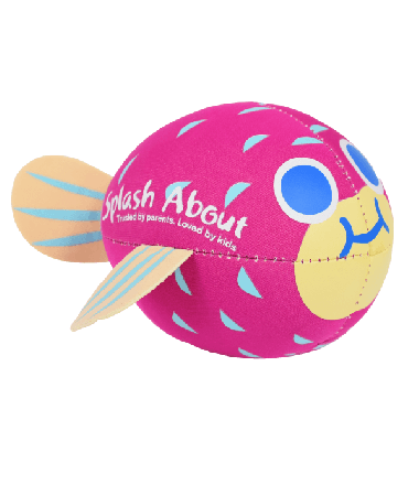 Neoprenowa piłka rybka różowa