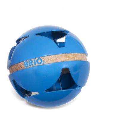 Zabawka Aktywizująca dla dzieci 6m+ BRIO Piłka Niebieska 30505