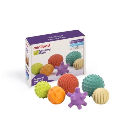 kolorowe piłki sensoryczne dla dzieci