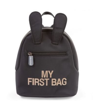Childhome Plecak dziecięcy My First Bag Black 