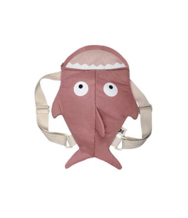 Baby Bites Plecak dziecięcy Shark Pink