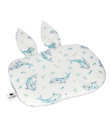 Samiboo poduszka wielorybki dla niemowlaka