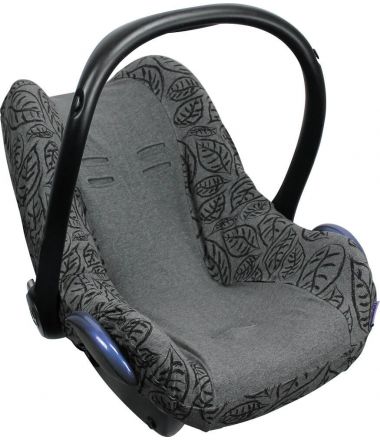 Pokrowiec do fotelika Dooky Seat Cover Grey Leaves
