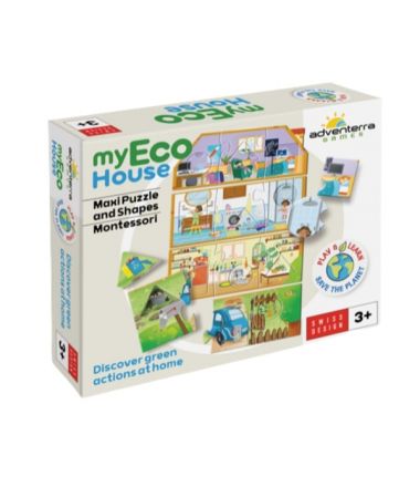 Puzzle edukacyjne dla dzieci My Eco HOUSE Adventerra Games