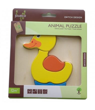 drewniane puzzle dla dziecka joueco