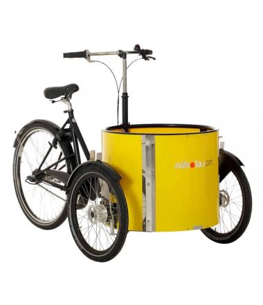 Rower Cargo Nihola Low-żółty