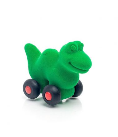 Rubbabu Dinozaur – pojazd sensoryczny zielony mikro 