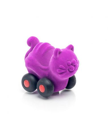 Rubbabu Kot – pojazd sensoryczny fioletowy mikro 