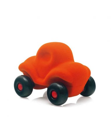 Rubbabu Samochód sensoryczny pomarańczowy 