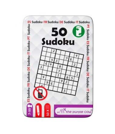 The Purple Cow Podróżne łamigłówki - 50 Sudoku