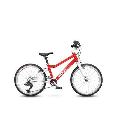 Najlżejszy rower dziecięce Woom 4 Czerwony