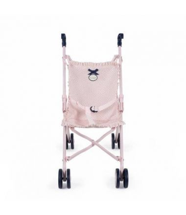 Wózek spacerówka dla lalek Charlotte różowy