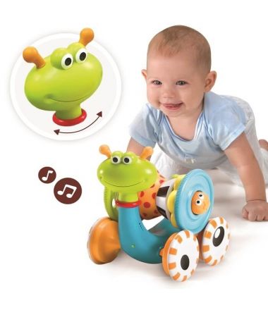 Zabawka dla niemowlaka Muzyczny Ślimak Do Raczkowania Yookidoo 